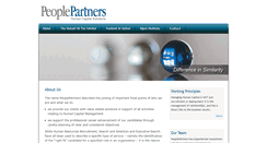 Desktop Screenshot of peoplepartners-tr.com